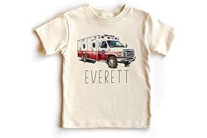 Personalized Kids Ambulance Shirt: Rescuing Birthdays in Style!