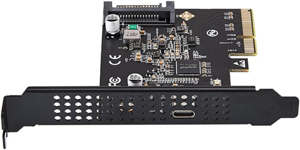PCIe3.0x4 to USB3.2 Type C Expansion USB3.2 Gen2x2 Type C Adapter for Enhances Data Rates for PC Consumer Electronics