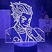 Produktbild Acryl Led Nachtlicht Anime Hunter X Hunter Schlafzimmer Dekor Licht Für Kind Kind Geburtstagsgeschenk 3D Lampe Hxh Illumi Zoldyck Figur-Dj-Qds011_16 Farben Mit Fernbedienung