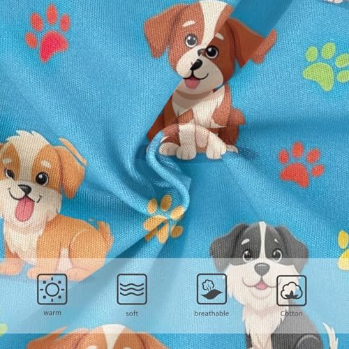 Animal Toddlers Underwear Floral 2t Cotton Little Girl Panties Cute Puppy Claw Cartoon Dogs Briefs Undies Kids3