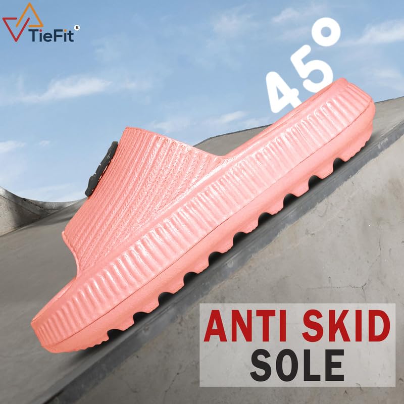 Image of TieFit EVA Slides for women's Comfortable & Light Weight | Ultra Soft Slippers /Sliders for Adult