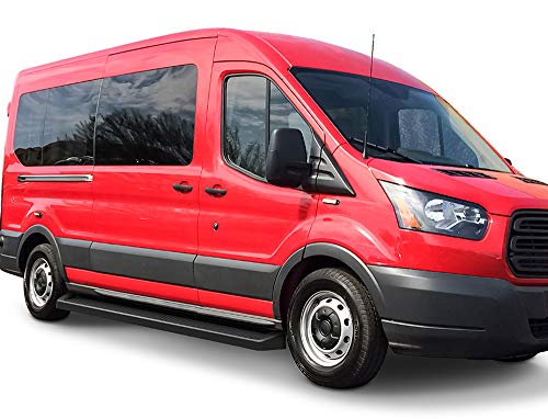 Estribos Tuxtreme 6 in Negro Mate para Ford Transit Van miniatura 2