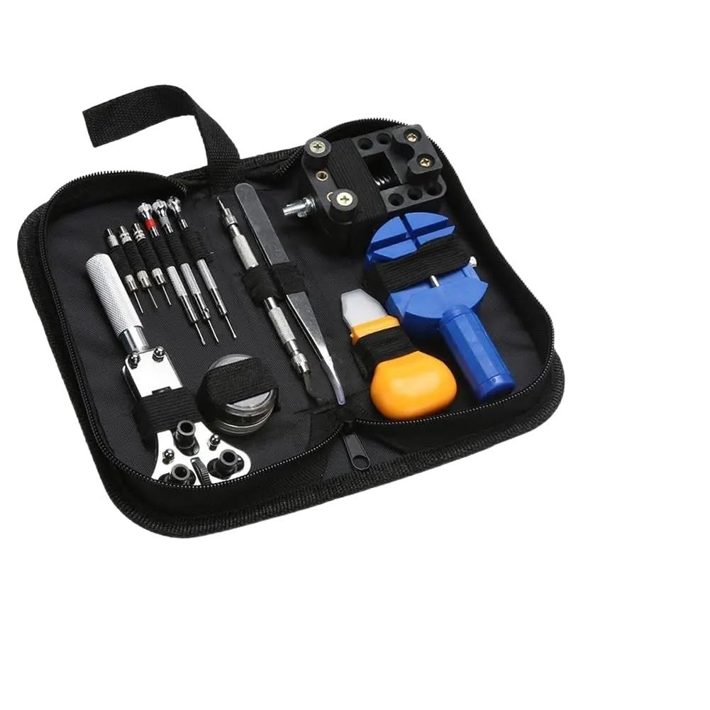 Kit de démontage de maillons de Montre, kit d'outils de réparation d'ouvre-Montre, Couteau à Levier d'horloge, Tournevis, Jeu de marteaux à goupilles, Accessoire de maillon de BRAC