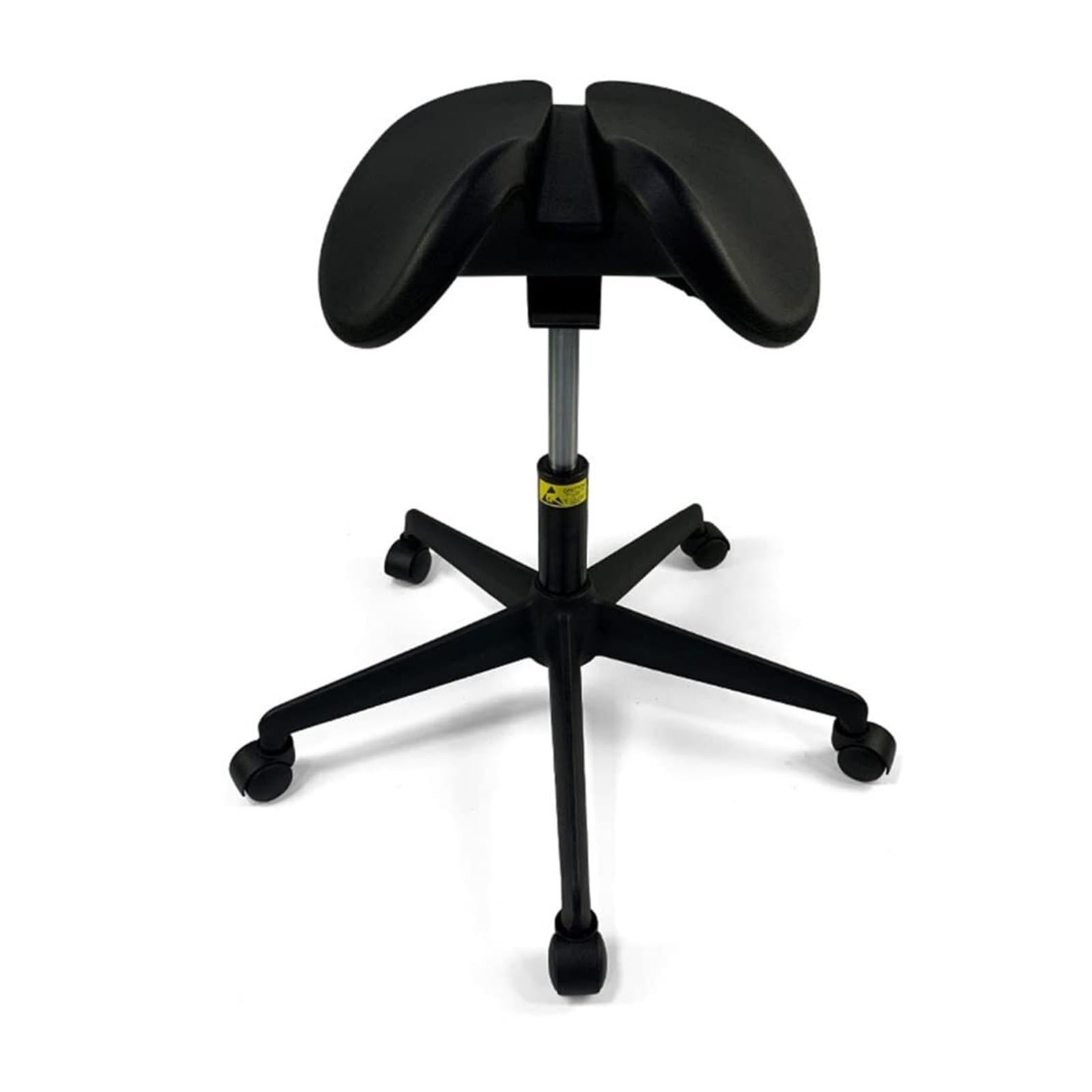 METTEOR Saddle Chair Ergonomic Saddle Stool Saddle Chair Dental Stool for Hospital Laboratory Salon Office (A Medium)