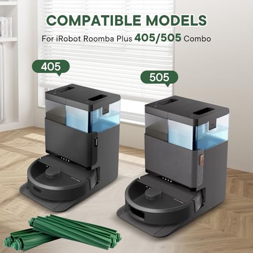 Image of 4 Pack 405 /505 Main Brush Accessories Kit for iRobot Roomba Plus 405 /505 / 507 Combo,Roomba 205 Robot Vacuum Cleaner