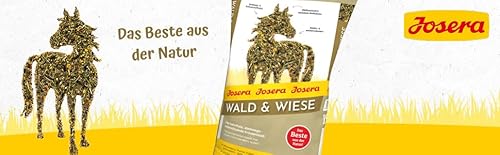 JOSERA Wald & Wiese (1 x 15 kg) | Premium Pferdefutter - das atemwegsunterstützende Kräutermüsli| haferfrei |Stärke- & zuckerreduziert | 1er Pack
