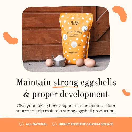 Image of Grubbly Farms Coop Necessities Bundle - Chicken Grit, Layer Calcium & Coop Conditioner - Proper Digestion, Strong Eggshells & Odor Control - Rose Quartz Grit, Aragonite Calcium, Deodorizer