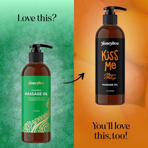 Lavender Massage Oil for Massage Therapy - Aromatherapy Full Body Massage Oil for Men and Women with Coconut Oil Lavender Oil and Sweet Almond Essential Oil - Therapeutic Grade Non GMO and Vegan