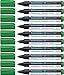 Produktbild Schneider Maxx 290 Marker (Für Whiteboards und Flipcharts, Strichstärke: 2-3 mm) 10er Packung grün