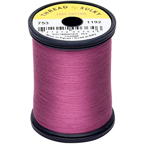 Hilo Sulky 753-1192 Cotton & Steel 50wt 660 yd Fucsia miniatura 1