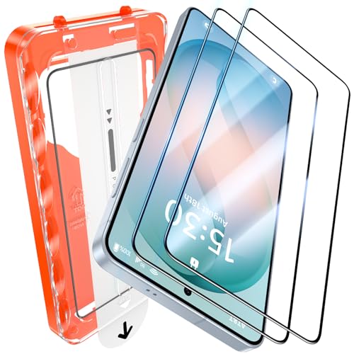 Image of UniqueMe for S26 Plus Screen Protector - 2 PACK Tempered Glass for Samsung Galaxy S26 Plus,[Fingerprint Unlocking] Easy Installation,Bubble-Free,9H Hardness,HD-Clear,3D Full-coverage