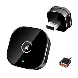 2026 New Wireless CarPlay Adapter for Apple iPhone &Android Auto, Mini USB CarPlay Dongle Wired to Wireless, Fast Connection, Compatible with iOS 10+ & Android 11+, Plug and Play - Amazon product rated Grade A