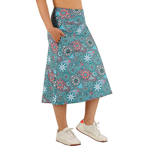 Czrlhyt Below The Knee Length Ruched Flowy Skirt Midi Skirt For Women Jasper 3Xl #TOP3