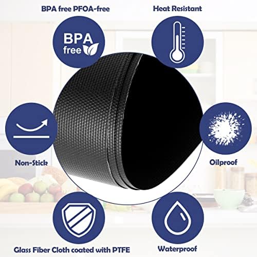 Universal Reusable Gas Stove Burner Covers - Heat Resistant Protectors - Image 5