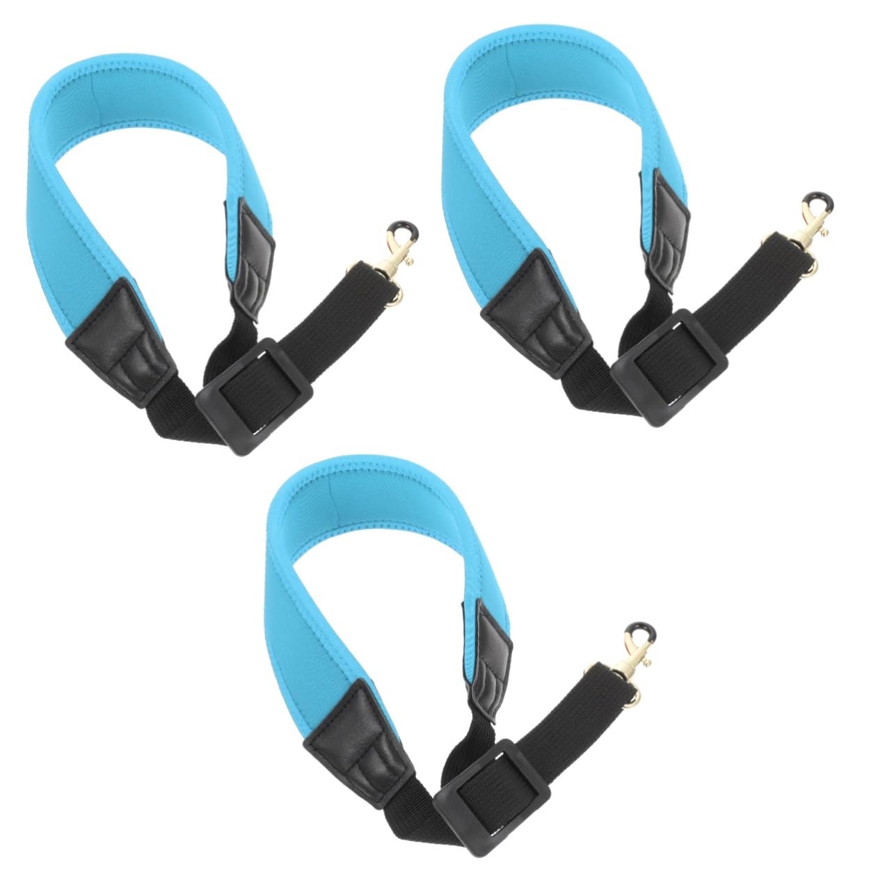 ibasenice 3pezzi Cintura Per Sax e Tenore Tracolla Confortevole Per Performance Musicali Design Ergonomico Per La Pressione Sul Collo Perfetta Per Studenti e Musicisti Professionisti