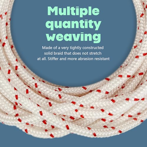Lawn Mower Pull Cord Multiple Weaving