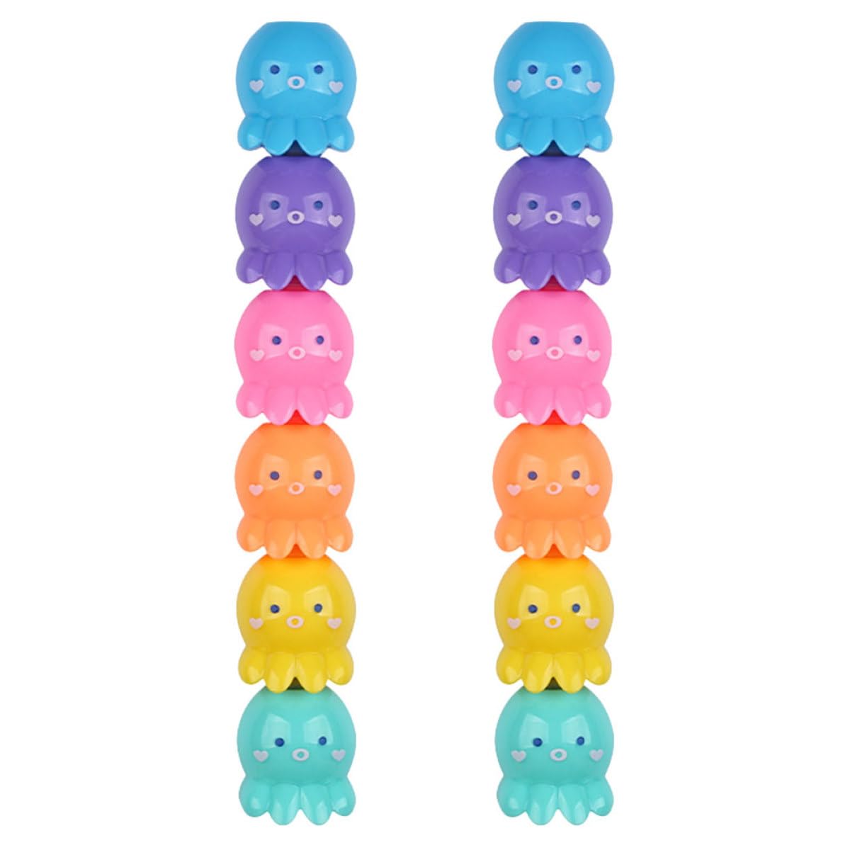 Cute Octopus Highlighter Pens, Assorted Colors