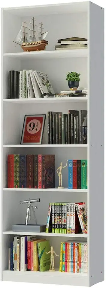 Estante Livreiro Madesa 6908 com 6 Nichos