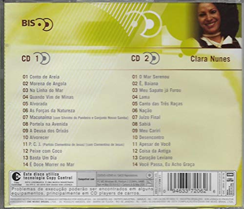 Clara Nunes - Cd Bis -Sucessos - Duplo