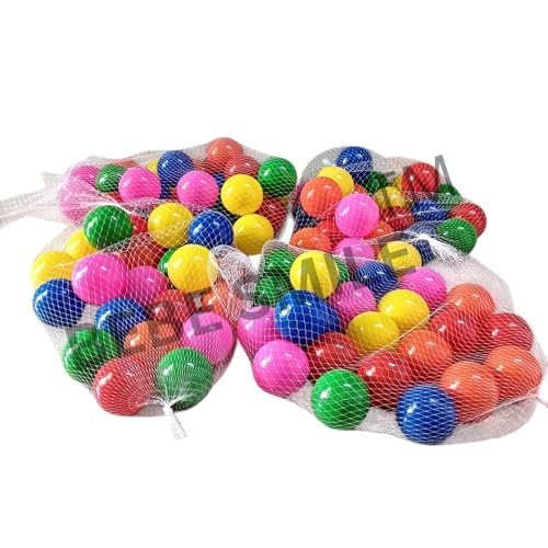 Image of 6 CM Pack of 240 Pcs from Direct Manufacturer of Soft Colorfull Plastic Balls and Multicolor Pool Pit Balls and Childrens to Identify The Colours