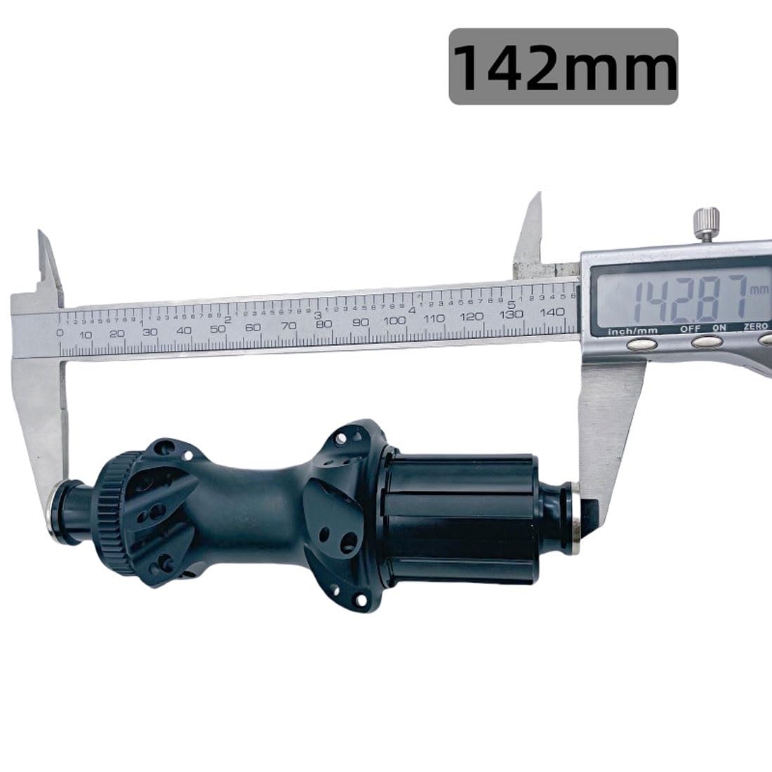 Piasty do roweru szosowego żwir, 28 otworów, zestaw piast z prostym pociągnięciem, oś przelotowa, przednia 12 x 100 mm, tylna 12 x 142 mm, centralna piasta z hamulcem tarczowym HG 7/8/9/10/11s lekka