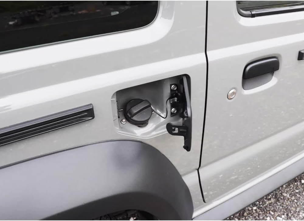 Fuel Filler Cap Door Oil Gas Tank Cover Trim for Suzuki Jimny 2-Door 3-Doors 2019-2026 Car Exterior Accessories Transparent fuel tank cap