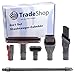 Trade-Shop Juego de accesorios para aspiradora 6 en 1 para Dyson DC33 DC33c DC34 DC35 DC36 DC37 DC37c DC38 DC40 DC41 DC44 DC50 DC52 DC55 DC58 DC59 DC62 y muchos más