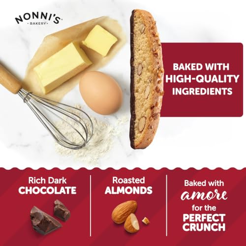 Nonni's Cioccolati Biscotti Chocolate Cookies, Individually Wrapped, 8ct - image 5