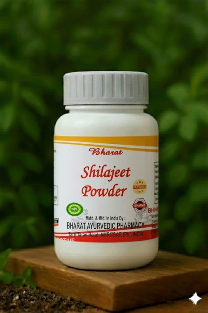 Bharat Ayurvedic Shilajit Powder 100g Natural Himalayan Shilajeet Resin Powder Supports Strength Stamina Energy Immunity Fulvic Acid Rich Herbal Supplement-image-29