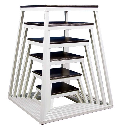 Ader White Plyometric Box Set (6