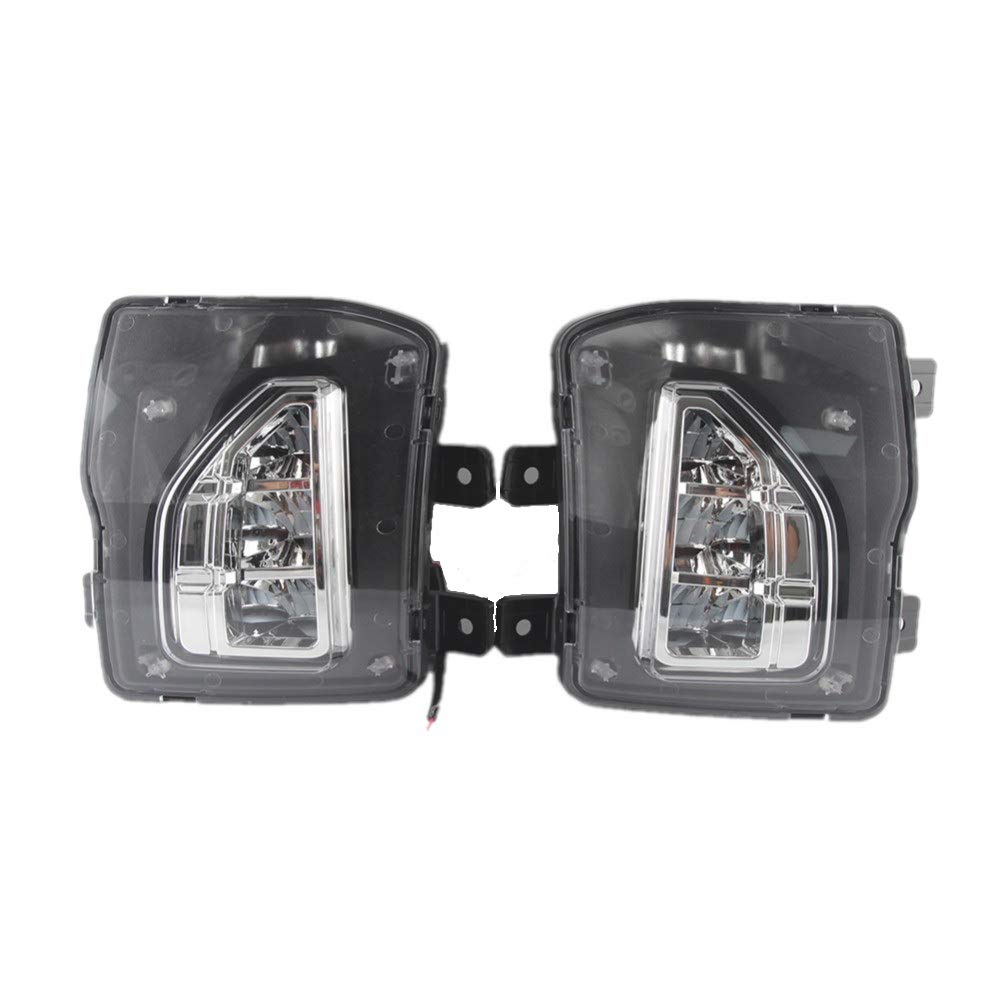 Luce di marcia diurna a LED DRL per Chevrolet Silverado 1500 2016 2017 2018, fendinebbia per paraurti anteriore a LED per auto 6000K