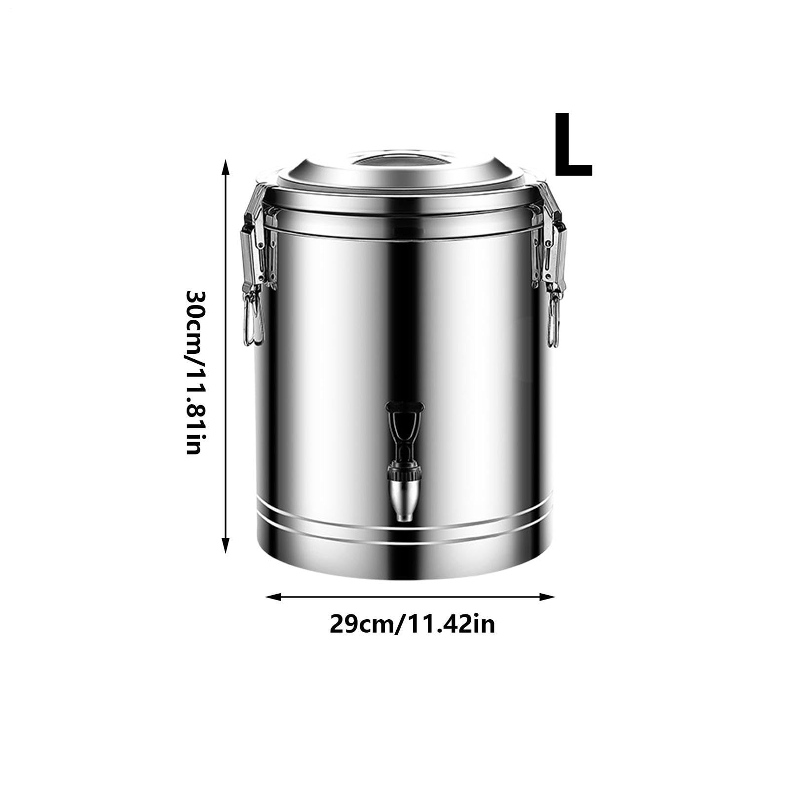 Distributore Di Bevande Secchio Grande Termoisolante Ermetico Alimentare | grande distributore di bevande calde e fredde Per Caffè Tè Succo Limonata Liquidi Feste Campeggio Picnic Caffetteria Rist