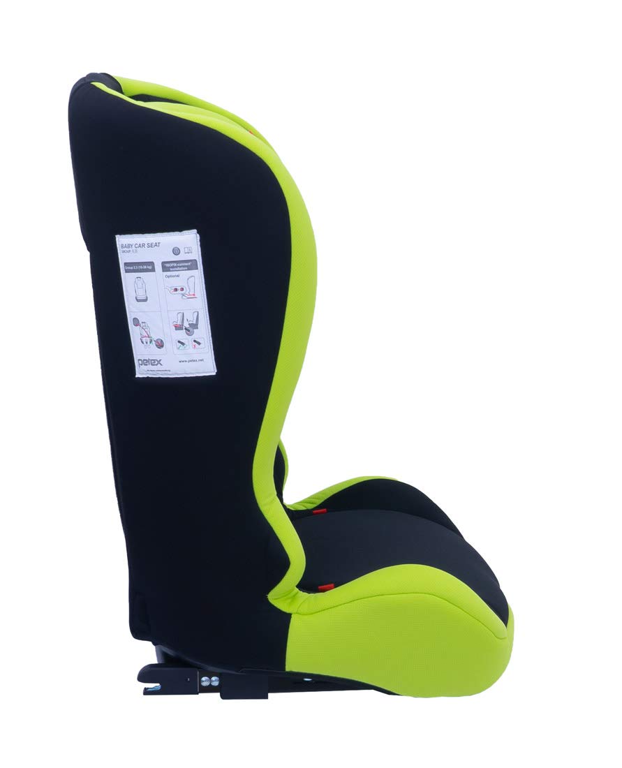 Petex fotelik dziecięcy Premium grupa 2 3 zgodny z ECE R44/04 – ISOFIX