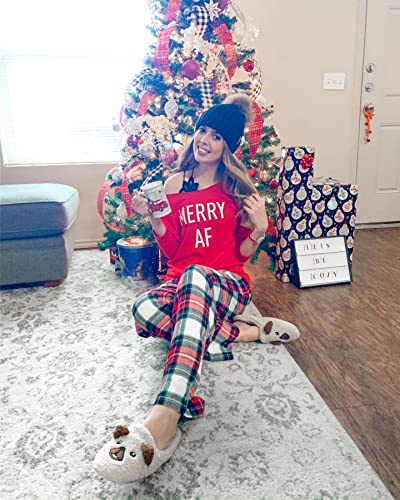 Furtalk Womens Knitted Winter Pom Beanie Hat Faux Fur Pom Pom Bobble Hat Beanie For Girls #TOP4