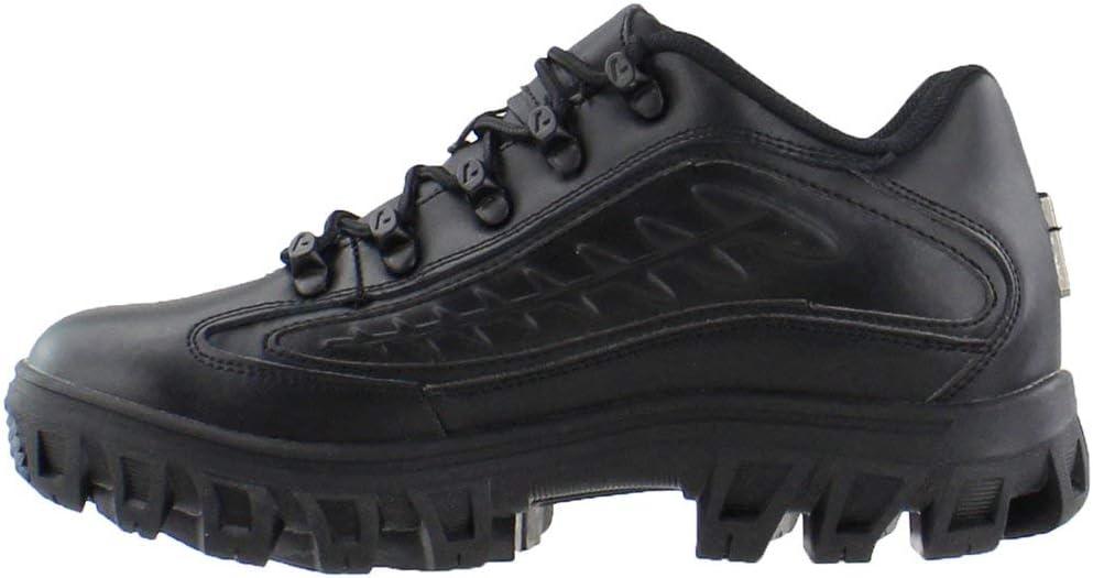 Lugz Men's Dot.Com 2.0 Sneaker, Black Leather, 10.5 D US
