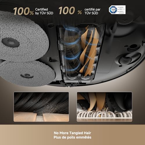 Robot Vacuum and Mop Combo with Self-Empty Base