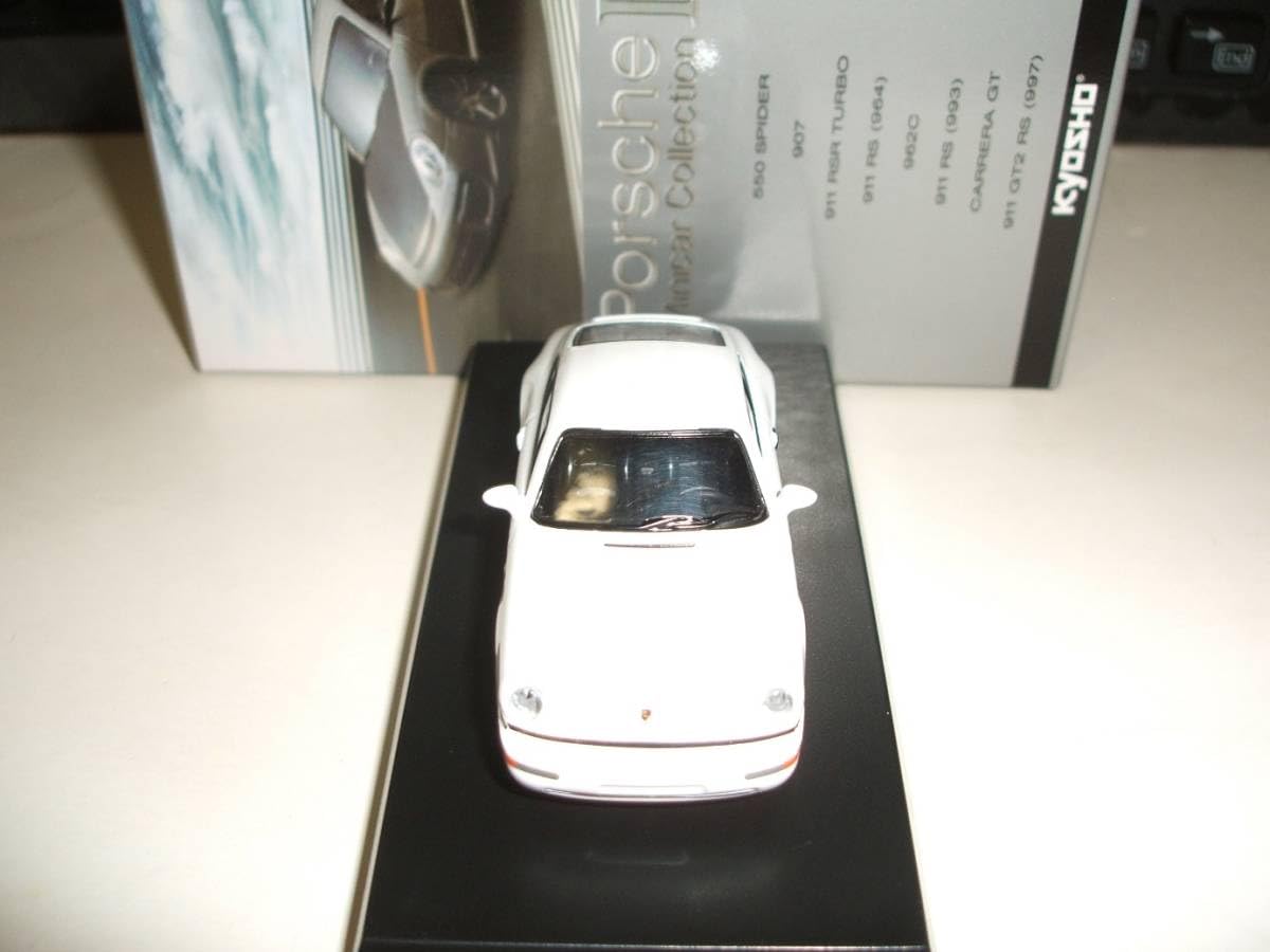 Amazon.co.jp: シークレット 京商 1/64 ポルシェ 911 RS 964 白 
