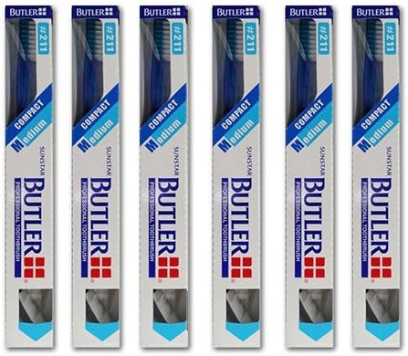 サンスターButler toothbrush 6 pcs #211