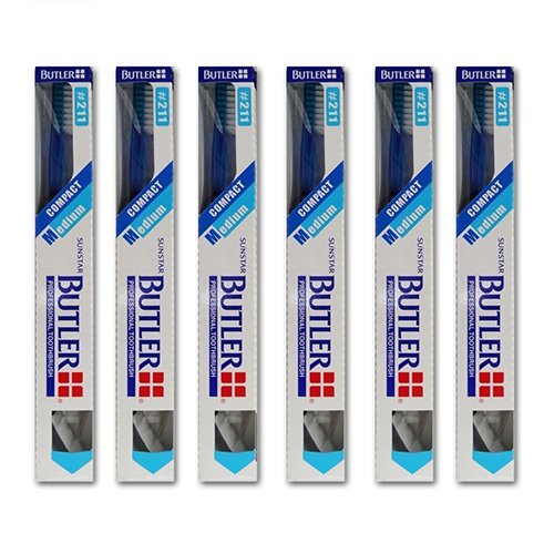 サンスターButler toothbrush 6 pcs #211