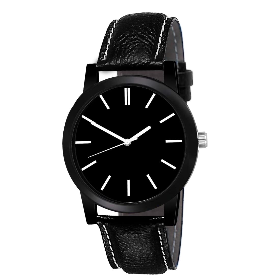 FRAVY Black Analoug Casual Wrist Watch for Mens Boys -W024 (B0BC1Y2VYK) Amazon Price History, Amazon Price Tracker