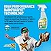 SWEAT X Extreme Stain Remover Spray for Clothes - Professional Laundry Stain Remover Spray for Performance Fabrics & Activewear - Powerful Stain Treater & Spot Remover for Clothes - 16 oz (1 Bottle)