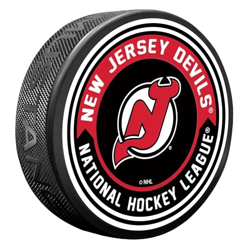 New Jersey Devils Puck - Arrow