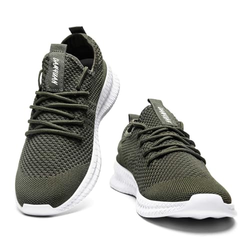 Image of FUJEAK Men Running Shoes Men Casual Breathable Walking Shoes Sport Athletic Sneakers Gym Tennis Slip On Comfortable Lightweight Shoes