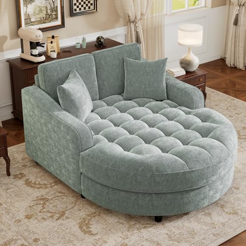 Olodumare Oversized Bubble Chaise Lounge for Living Room, Modern Elegant