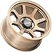 Vision 351 FLOW Custom Wheel - 17x8, 30 Offset, 5x114.3 Bolt Pattern, 76.1mm Hub - Bronze Rim