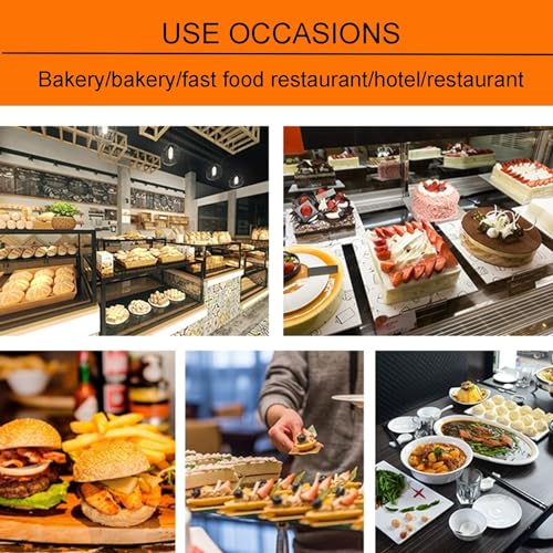Scaffale refrigerante con ruote, carrello salvaspazio per cucina e pasticceria, ideale per pasticceria e pasticceria