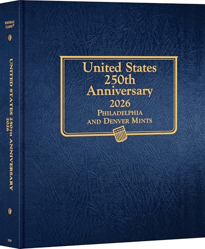 Whitman Classic® Coin Album - United States 250th Anniversary: 2026 (P & D Mints)