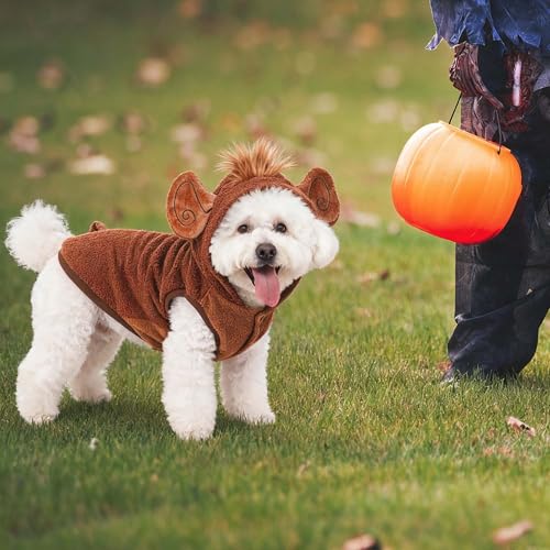 Disfraz Mono para Perro Grande FLAdorepet Halloween miniatura 3