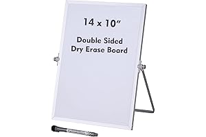 Aelfox Small Dry Erase Board 14x10 Inch Magnetic Dementia Reminder Board