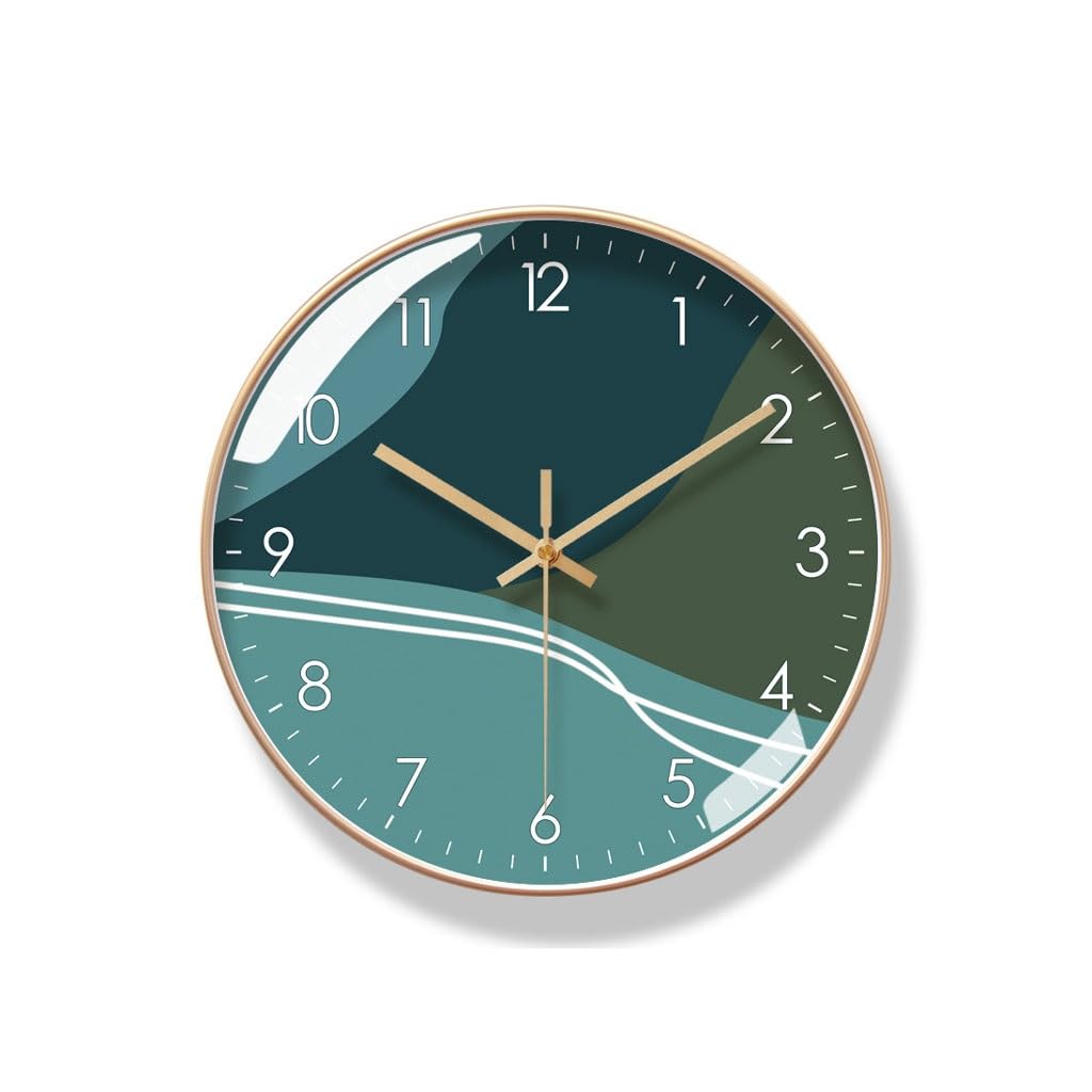 Orologio da parete Orologio da parete semplice Orologio da soggiorno Orologio nordico Orologio da camera da letto for la casa Studio Orologio al quarzo silenzioso Reloj De Pared(B)